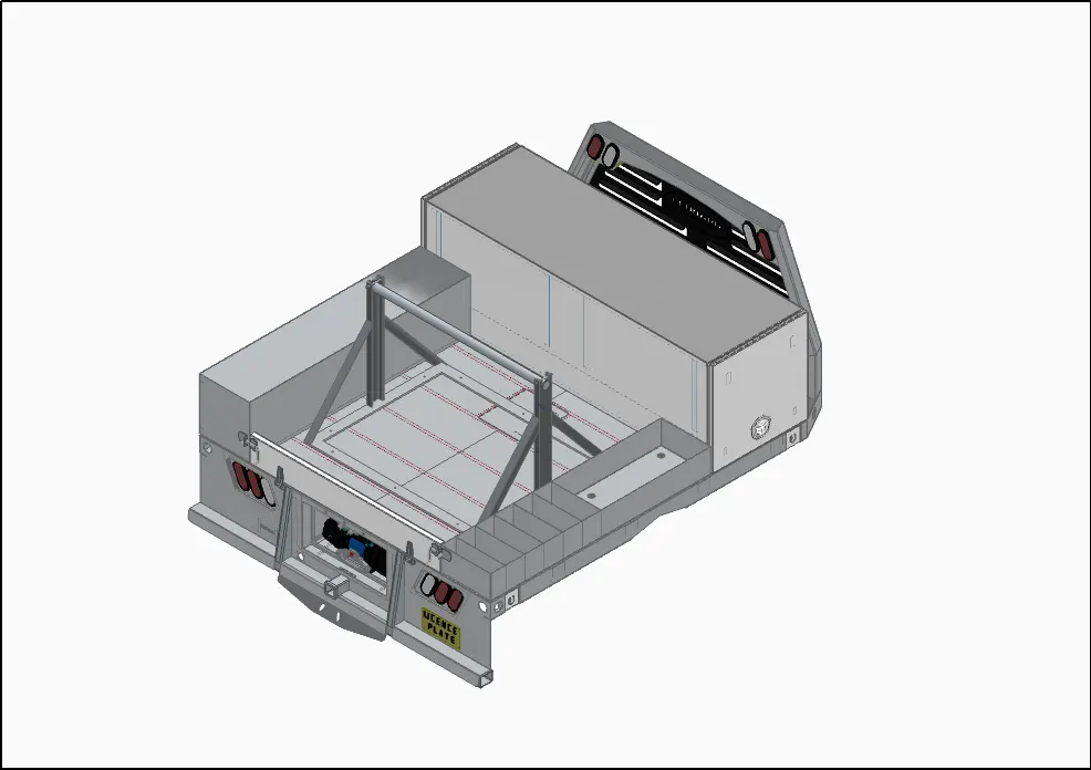 Customized Pick-Up Truck Bed Design & Manufacturing Documentation - Project Image 1