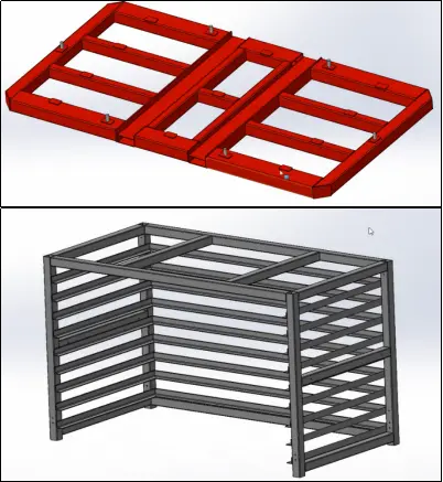5 × 10 Sheet Storage Rack Design & Fabrication Support - Project Image 2