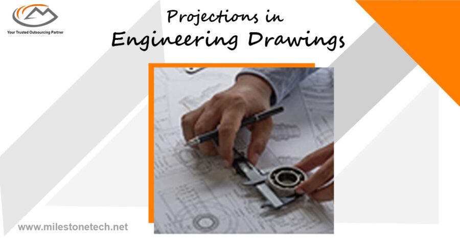 A Comprehensive Guide To Projections In Engineering Drawings   Projections In Engineering Drawings 900x471 